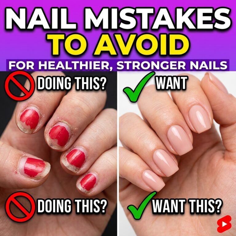 Nail Mistakes to Avoid for Healthier, Stronger Nails