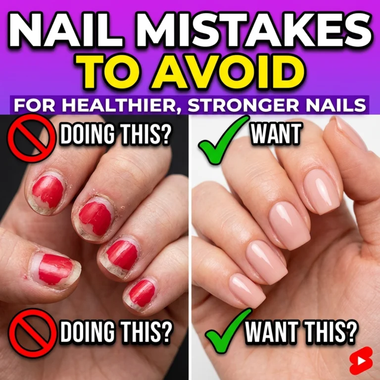 Nail Mistakes to Avoid for Healthier, Stronger Nails